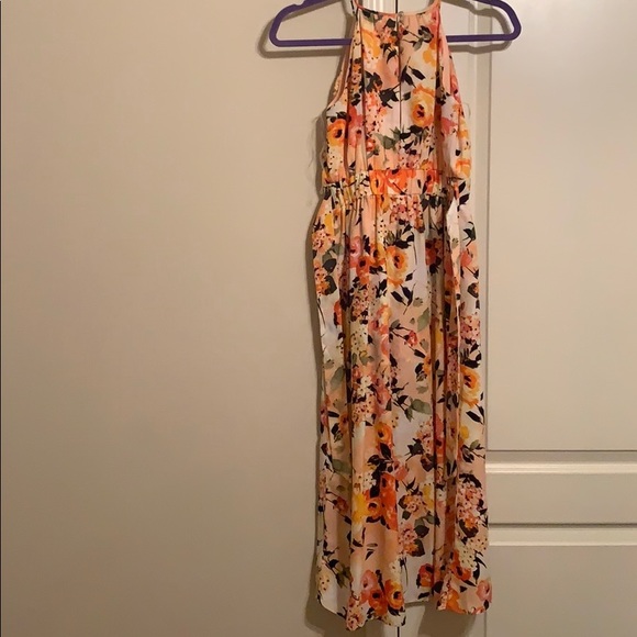 Flows print dress with shorts - Picture 2 of 3